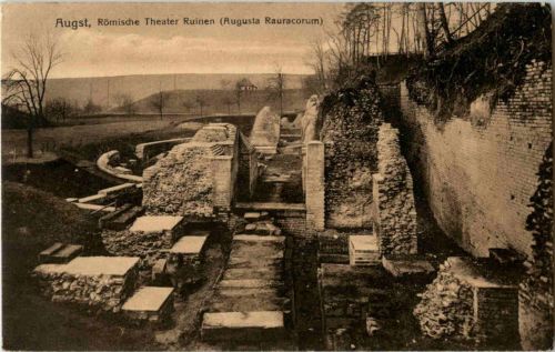Augst - Theater Ruinen