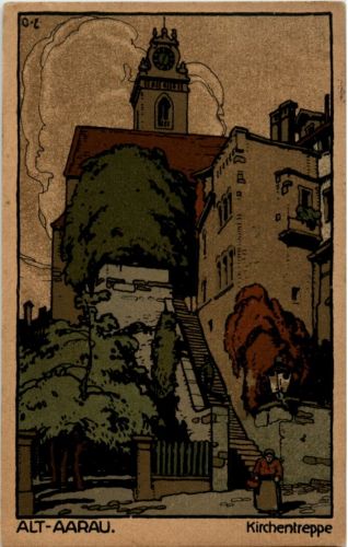 Aarau - Kirchentreppe