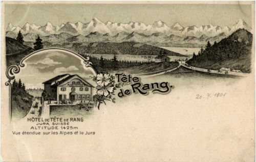Tete de Rang - Litho