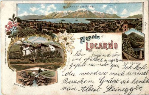 Ricordo di Locarno - Litho
