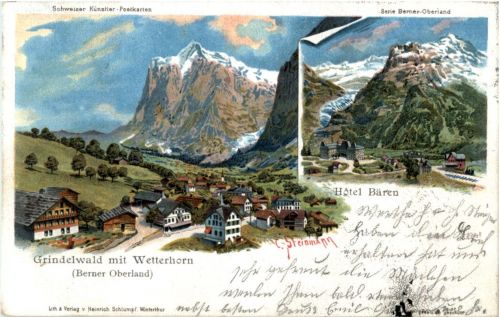 Grindelwald - Litho