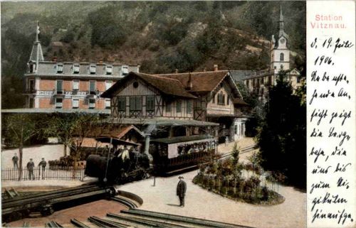 Vitznau - Station Bahn