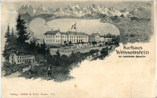 Kurhaus Weissenstein - Litho