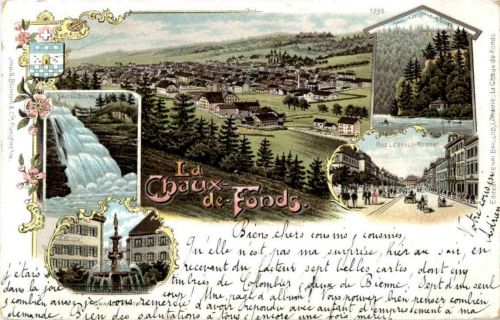 La Chaux de Fonds - Litho