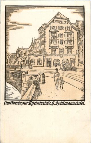 Basel - Confiserie zur Rheinbrücke