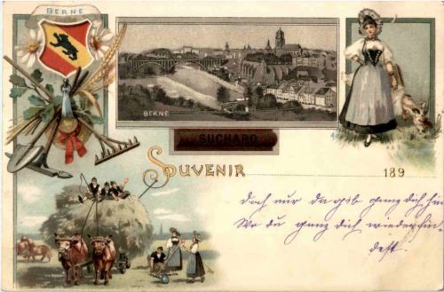 Bern - Cacao Suchard - Litho