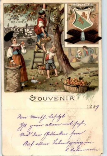 Frauenfeld - Cacao Suchard - Litho