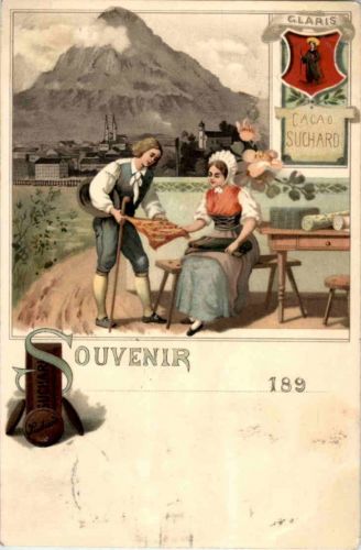 Glarus - Cacao Suchard - Litho