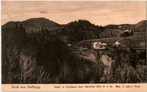 Gruss aus Hulftegg - Hörnli