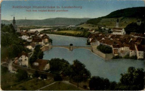 Zukünftige Brücke Laufenburg