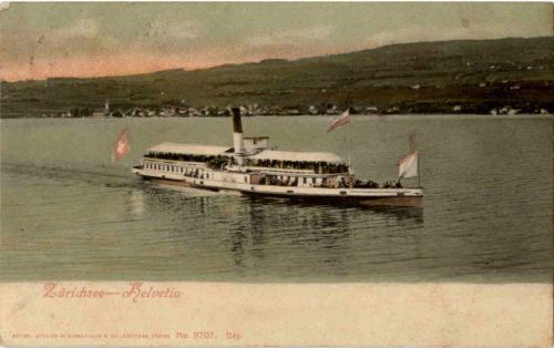 Zürichsee - Dampfer Helvetia