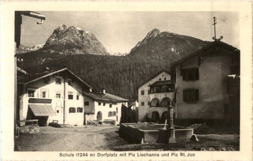 Schuls - Dorfplatz