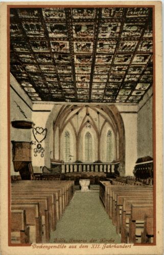 Zillis - Inneres der Kirche