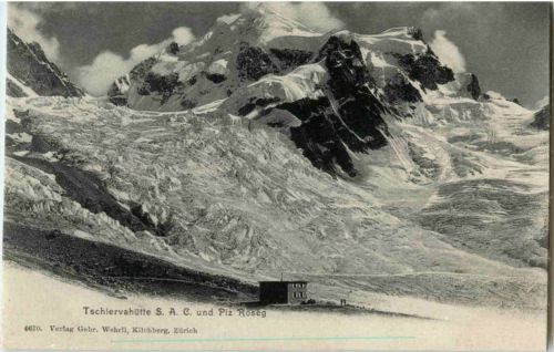 Tschiervahütte mit Osegg Gletscher