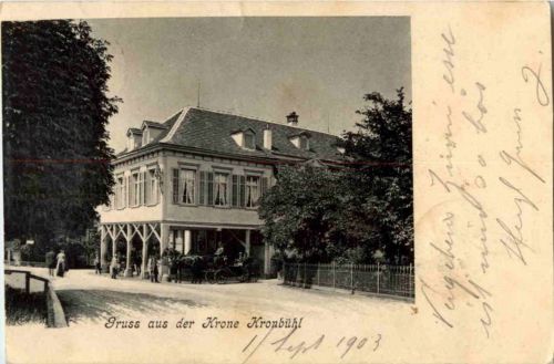Gruss aus der Krone Kronbühl
