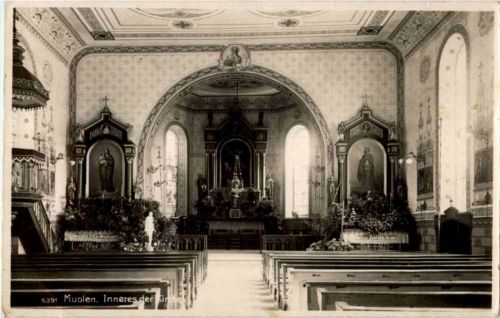 Muolen - Inneres der Kirche