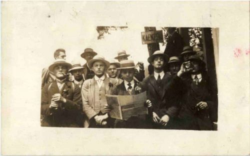 Die Rekruten auf dem Kaenzeli