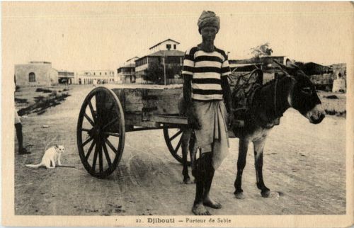 Gjibouti - Porteur de Sable