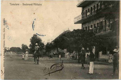 Madagascar - Tamtave - Boulevard Militaire