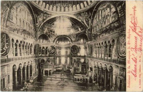 Constantinople - Mosque de Ste Sophie