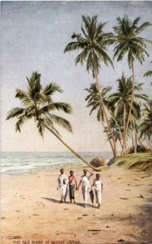 Colombo - Sea shore at Mount Lavinia