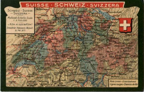 Schweiz map