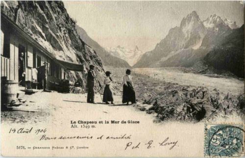 La Chapeau et la Mer de Glace