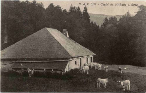 Chalet du Mt. Bally s. Gimel