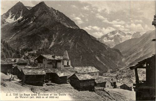 La Sage pres Evolene