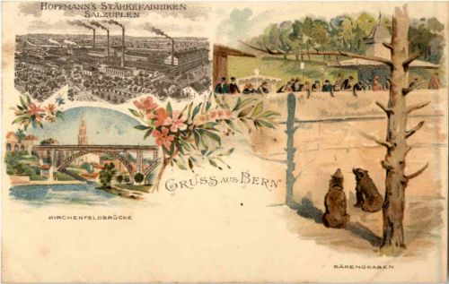 Gruss aus Bern - Litho