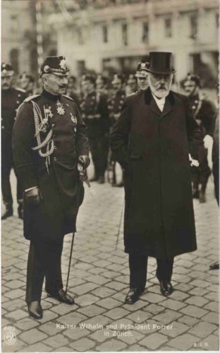 Kaiser Wilhelm II in Zürich