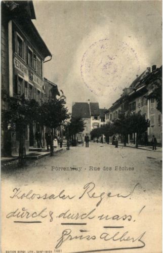 Porrentruy - Rue des Eches