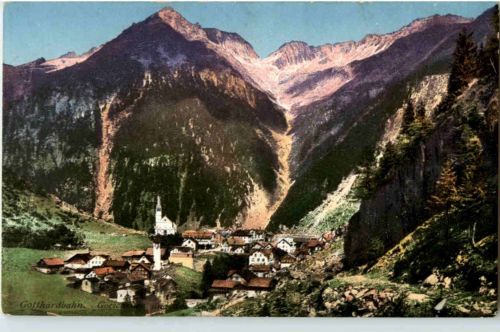 Gotthardbahn - Goeschenen