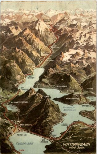 Gotthardbahn - Panorama