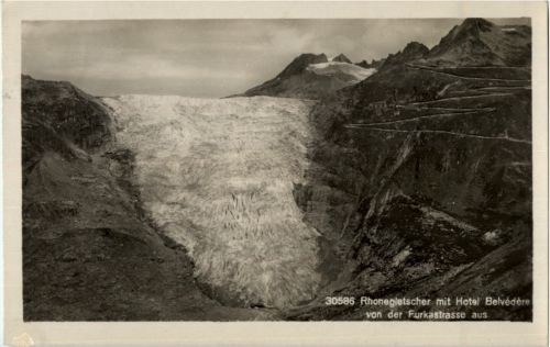 Rhonegletscher - Belvedere