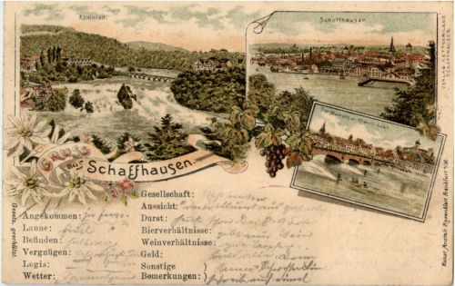 Schaffhausen - Litho