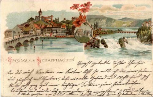 Schaffhausen - Litho