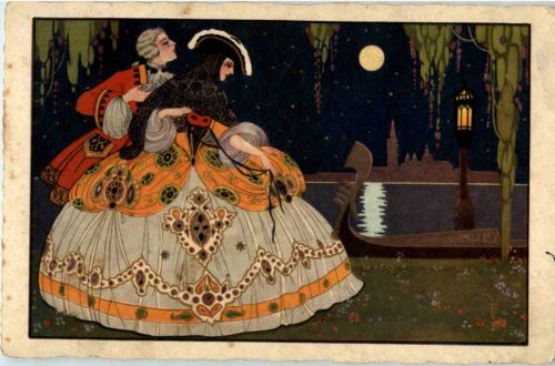 Künstlerkarte Venedig