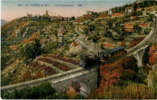 La turbie - Funiculaire