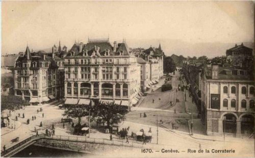 Geneve - Rue de la Corraterie