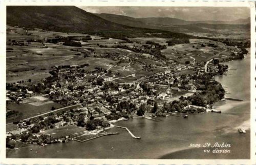 St. Aubin vu d avion