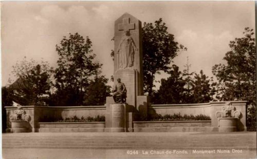 La chaux de Fonds - Monument Numa Droz