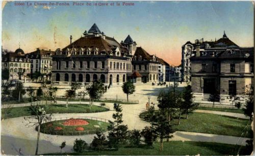 La chaux de Fonds - Place de la Gare