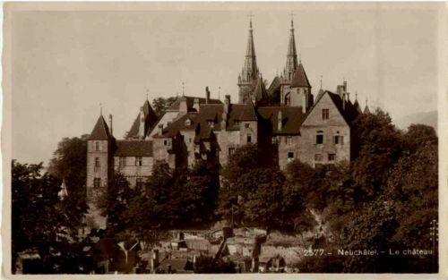 Neuchatel - Le chateau