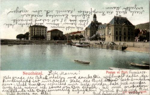 Neuchatel - Postes et port