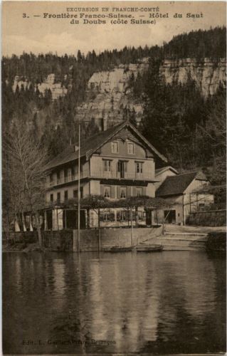 Frontiere Franco Suisse - Hotel du Saut du Doubs