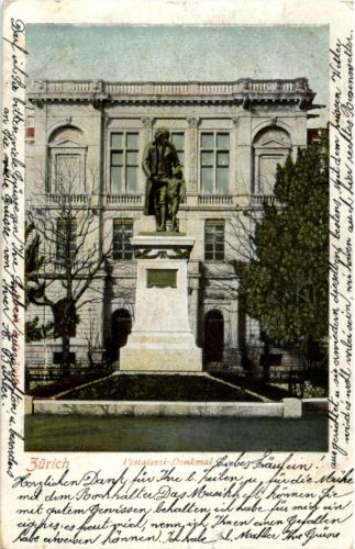 Zürich - Pestalozzi Denkmal