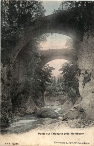 Ponts sur l Hongrin pres Montbovon