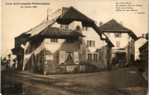Murten - Morat - Ecke Schlossgasse
