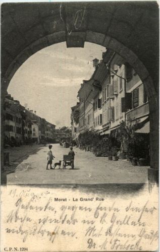 Morat - Murten - Le Grand rue
